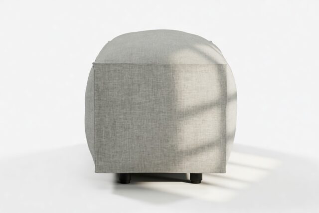 The Extrasoft – Soft Gray Brushed Weave, S Armrest