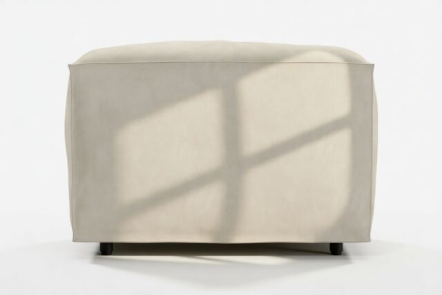 The Extrasoft – Eggshell Vegan Suede, S Backrest
