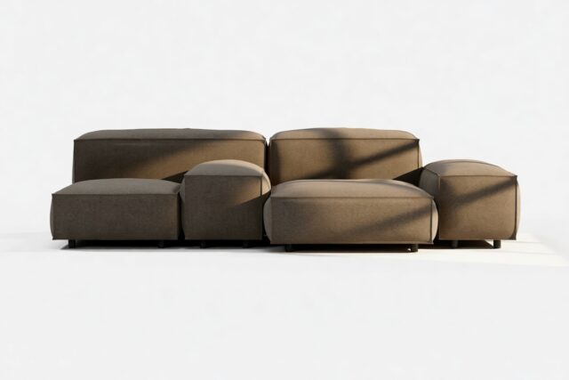 The Extrasoft – Coffee Brushed Weave, Combination 1 (Left)