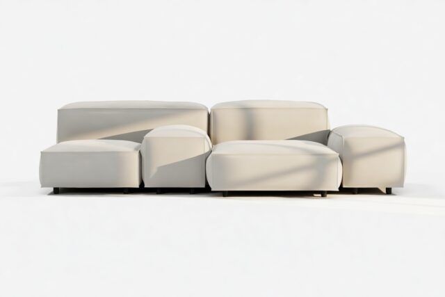 The Extrasoft – Oatmeal Brushed Weave, Combination 1 (Left)