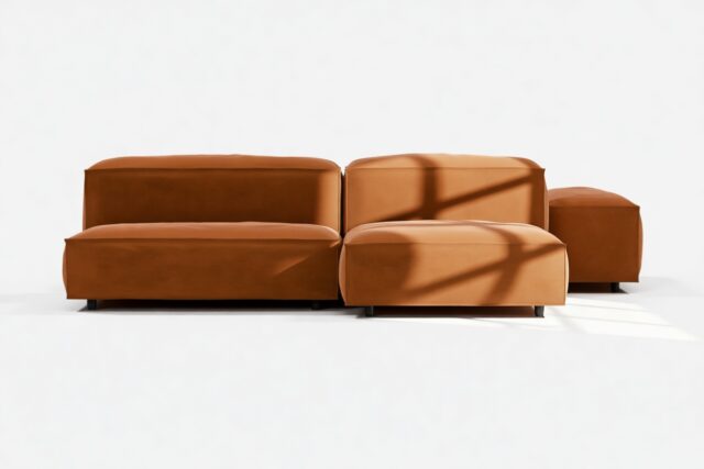 The Extrasoft – Burnt Orange Velvet, Combination 1 (Right)