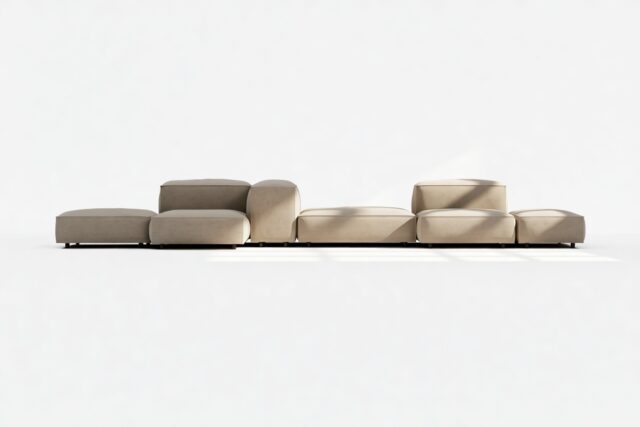 The Extrasoft – Biscotti Brushed Weave, Combination 2 (Left)