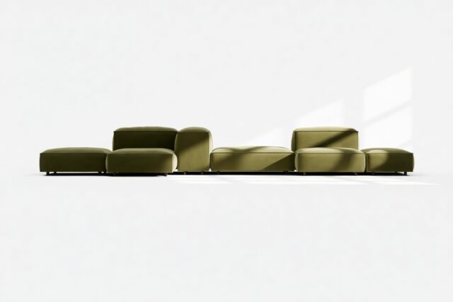 The Extrasoft – Spruce Luxe Velvet, Combination 2 (Left)