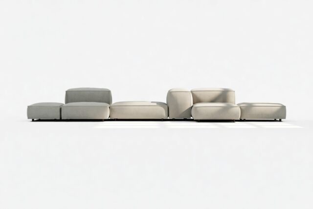 The Extrasoft – Soft Gray Brushed Weave, Combination 2 (Right)