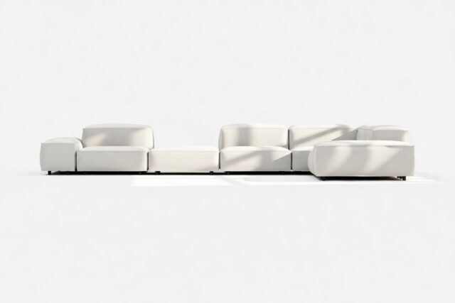 The Extrasoft – White Linen, Large Corner (Right)