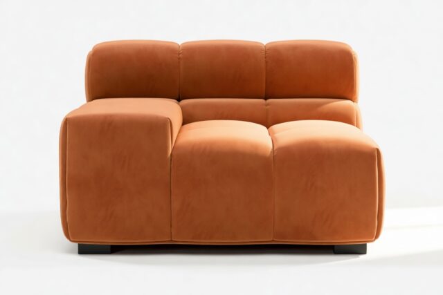 The Tufty – Spice Velvet, Armrest (Left)