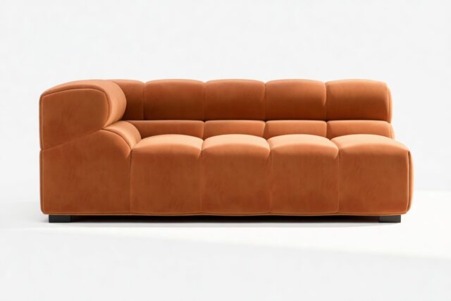 The Tufty – Spice Velvet, Extra Large Corner (Left)