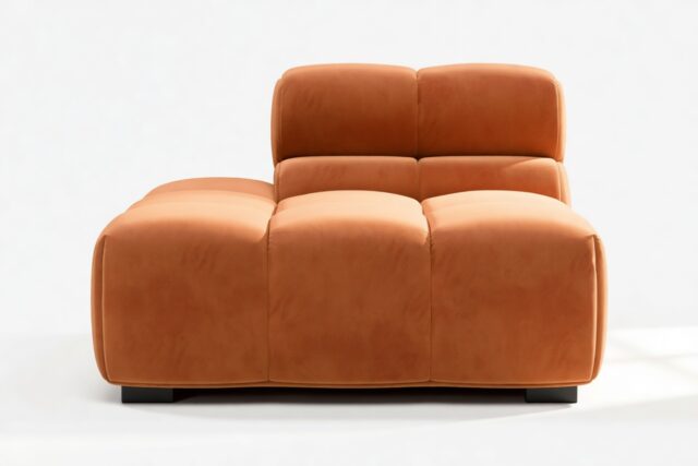 The Tufty – Spice Velvet, End Armless (Left)
