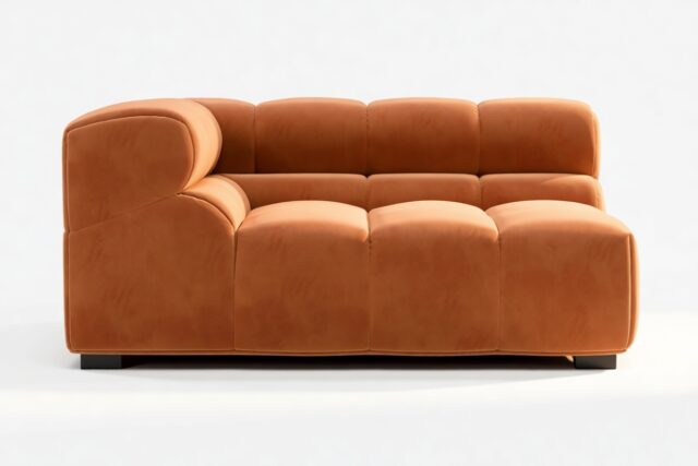 The Tufty – Spice Velvet, Large Corner (Left)