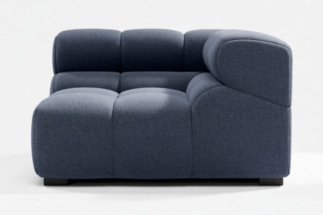 The Tufty – Royal Blue Wool, Corner (Right)